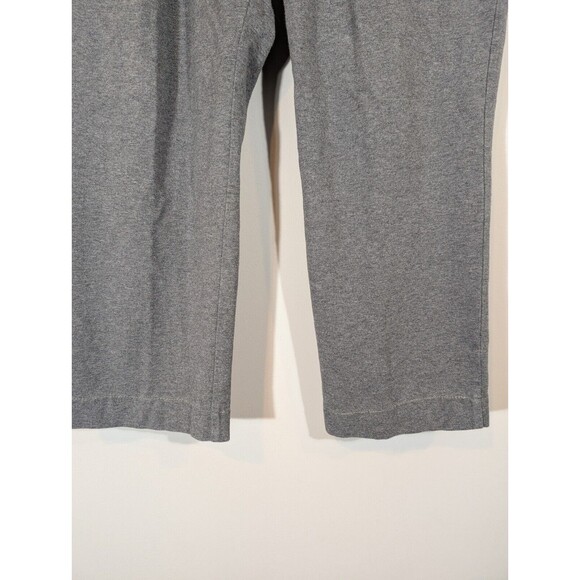 L.L. Bean Women Pull On Elastic Waist Sweatpants Grey Sz L Petite Casual Joggers - Picture 3 of 7